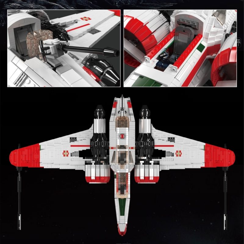Mould King 21044 ARC 170 Starfighter 4