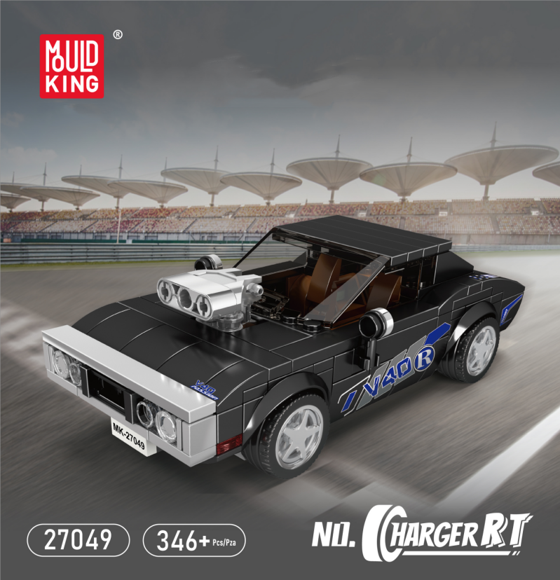 Mould King 27049 Charger RT Speed Champions Racers Car 1