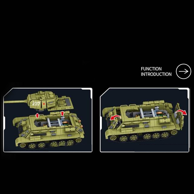 PANLOS 632012 T 34 Tank 5