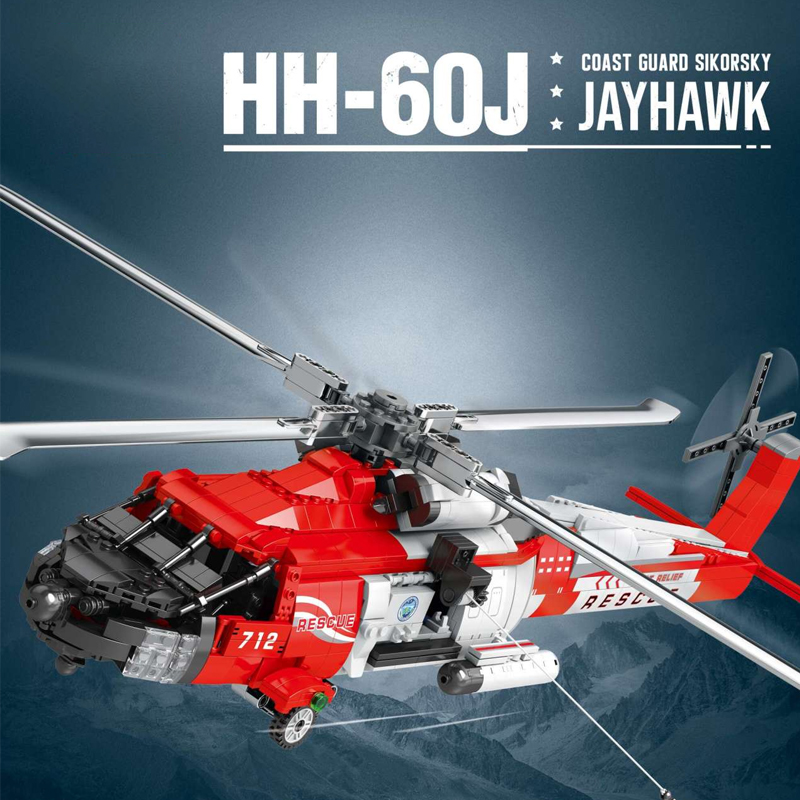Reobrix 33026 HH 60J Rescue Aircraft 1