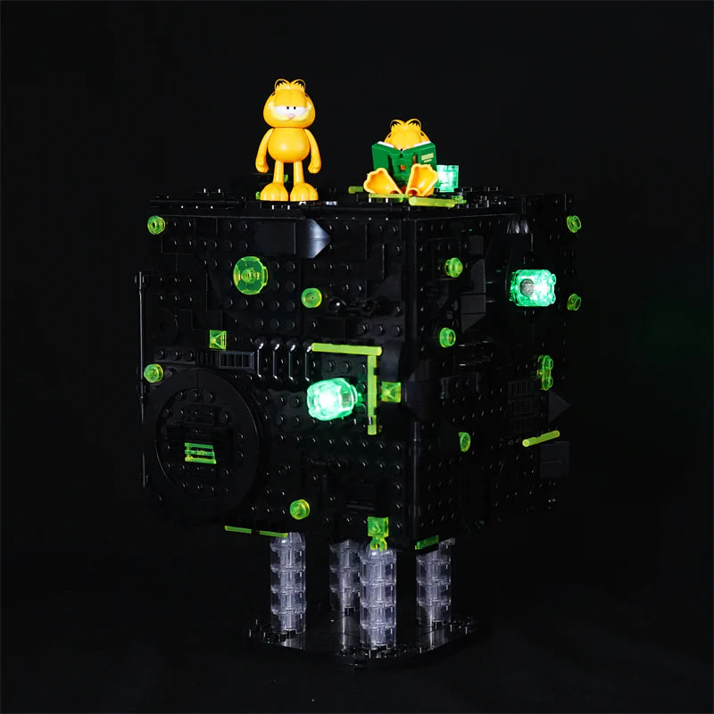 YOURBRICKS 60001 Star Trek Borg Cube with Lights 2