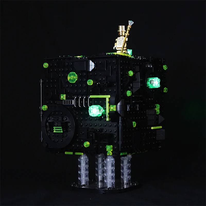 YOURBRICKS 60001 Star Trek Borg Cube with Lights 4