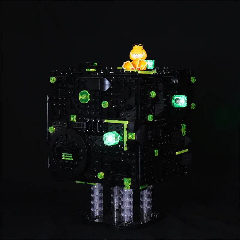 YOURBRICKS 60001 Star Trek Borg Cube with Lights 5