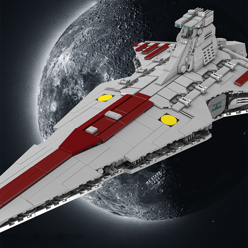 Mould King 21074 The Republic Attacked The Cruiser 1