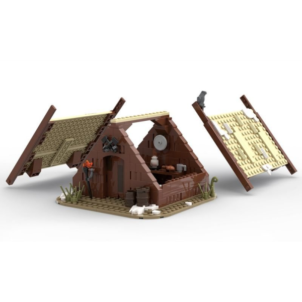 lightake the vikings house moc 9 2