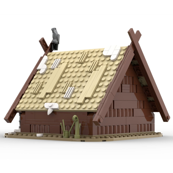 lightake the vikings house moc 9
